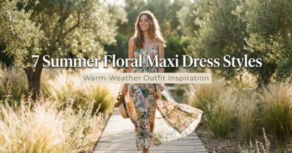 7 Summer Floral Maxi Dress Styles to Elevate Your Warm-Weather Wardrobe