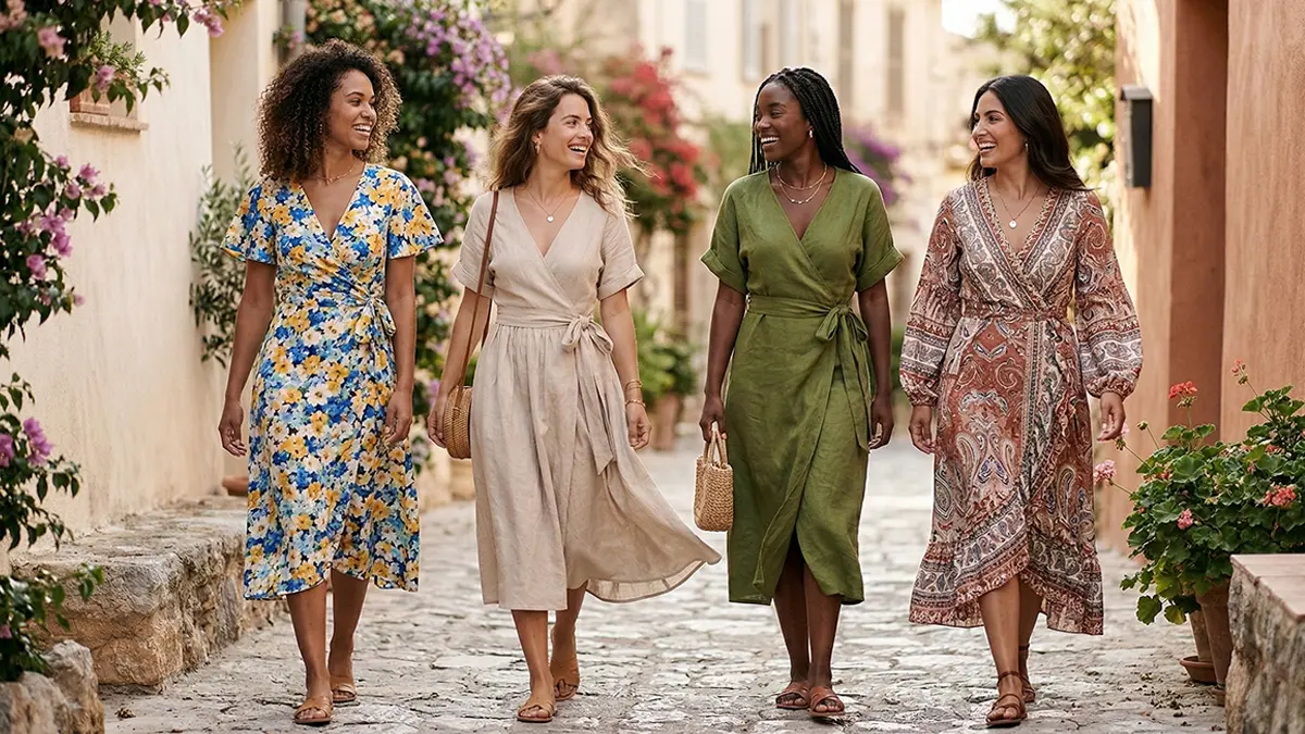 Wrap Midi Dress: Style Guide & Outfit Ideas for Women