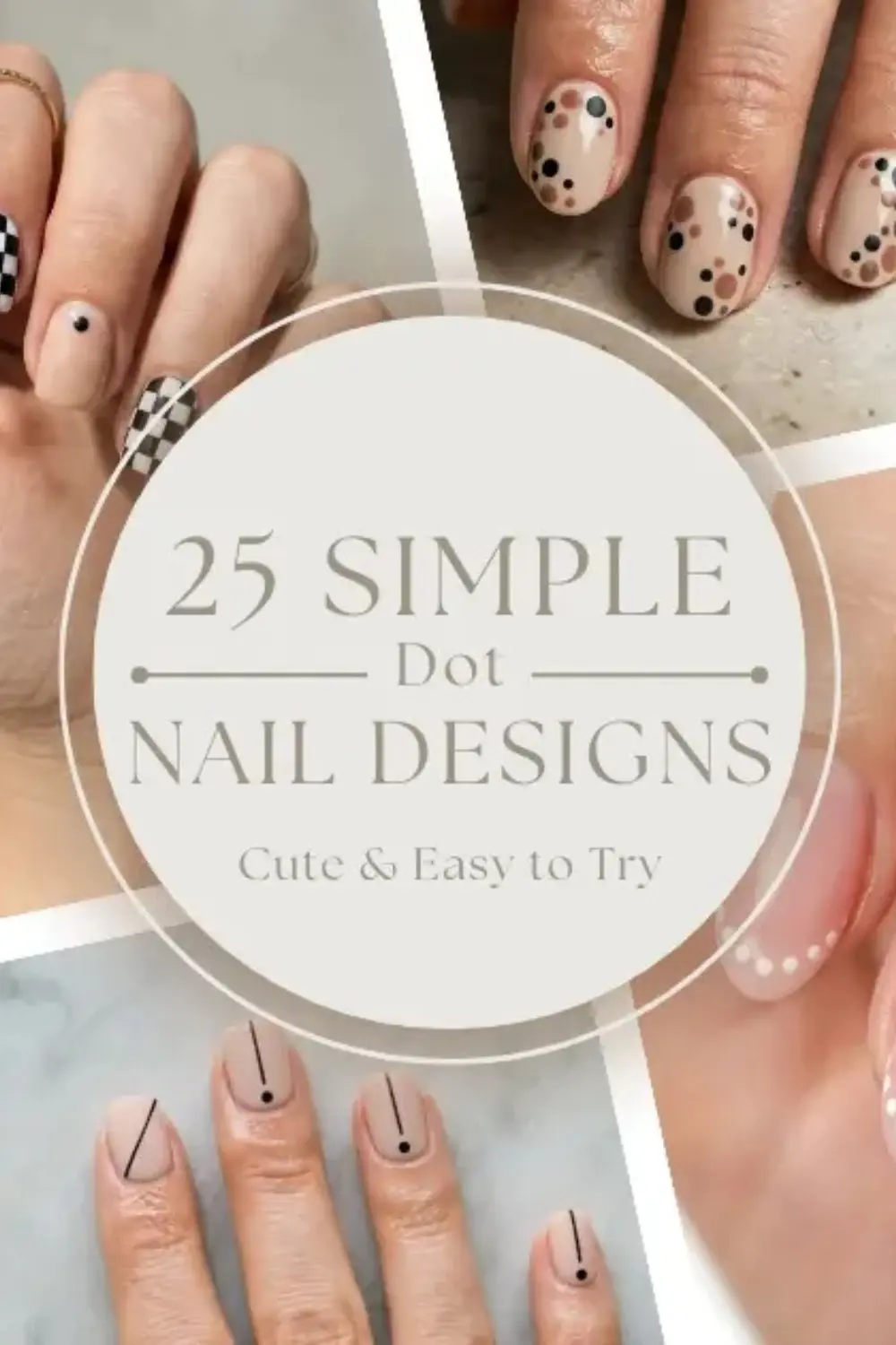 simple dot nail designs that are cute and easy to try for beginners in 2026